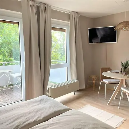 Apartment Skandi Design 1 Studio Near Residenz